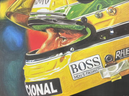 Lithograph / Print on canvas