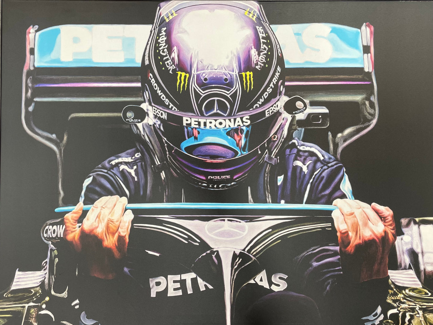 Lithograph / Print on canvas