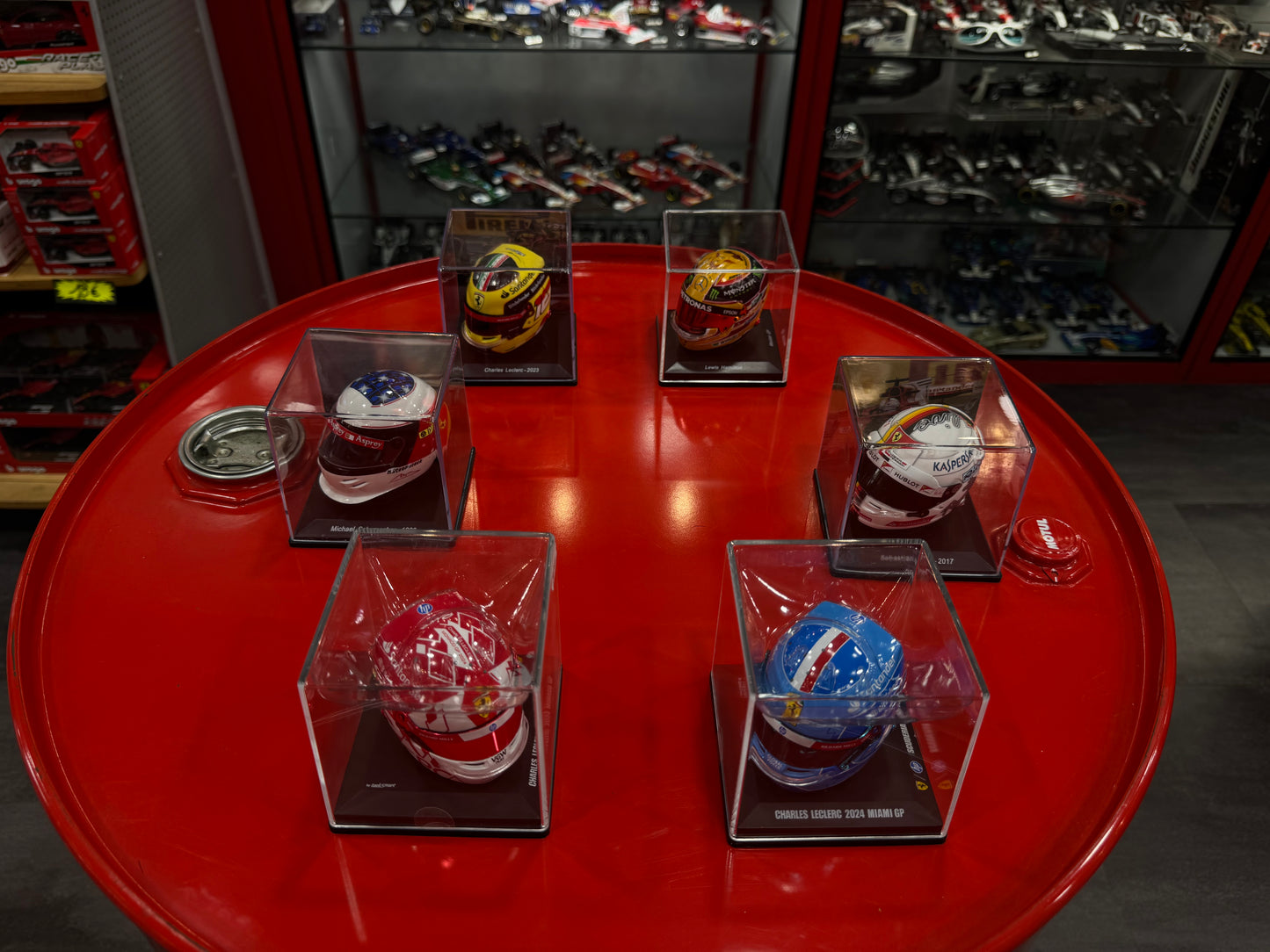 Formula 1 Miniature Helmets